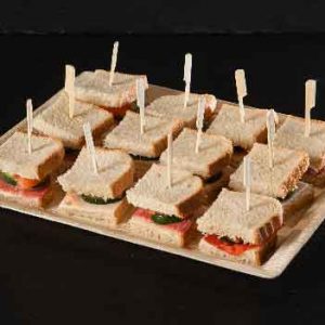 12er Mini Sandwich Wurst Platte