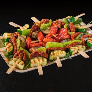 Gegrillte-Gemüse Sticks   (Für 10 Personen vorgesehen)